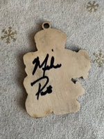 Crooks signed Christmas Ornament