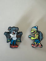 Supply and Demand set of 2 Pins - Koala AND Turtle
