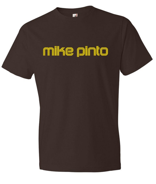 Mike Pinto Brown Retro Shirt